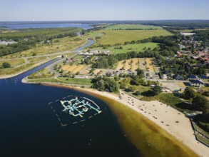 Senftenberg is a town in the south of Brandenburg on the lake of the same name. Großkoschen Water