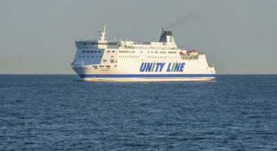 Unity Line's ferry Polonia operates the Baltic Sea line Swinoujscie in Poland and Ystad in Sweden