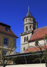 Tower of St Michael's Church, Neunkirchen am Brand Monastery, Augustinian Canons Monastery,