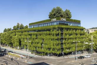 Calwer Passage, green building for a better urban climate. Around 11, 000 plants adorn the building