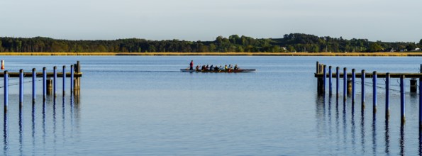 The harbour of Sellin, Rügen, Mecklenburg-Vorpommern, Germany
