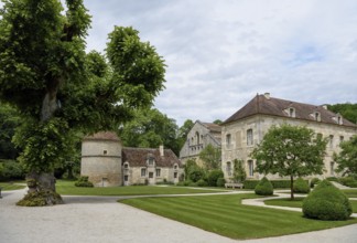 Fontenay Cistercian Abbey, Unesco World Heritage Site, Cote d'Or, Burgundy, France