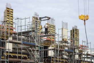 Gelsenkirchen, North Rhine-Westphalia, Germany, new development area in the Graf Bismarck district,