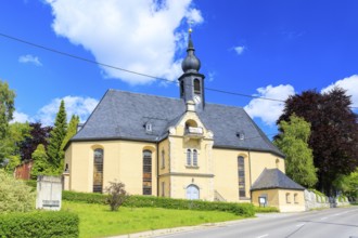 Church of the Saviour in Bärenstein, Erzgebirge, Saxony, Germany