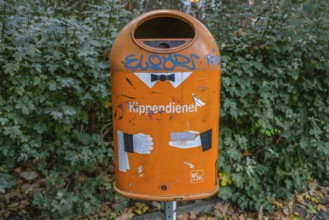 Waste bin, BSR, Berlin, Germany