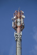 Radio mast, mobile radio