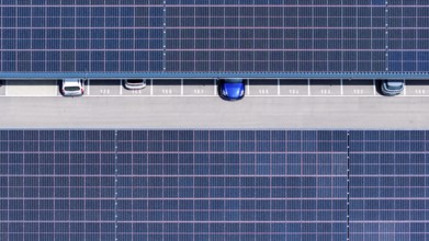 Largest charging park in the world at Merklingen Swabian Alb railway station. Symbolic photo. 259