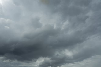 Rain clouds (Nimbostratus), Bavaria, Germany