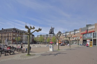 Street pub at Stummplatz and Altes HüttenAreal, former ironworks, ironworks, blast furnace,