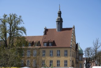 Former district court, monument, Berliner Platz, Gütersloh, Westphalia, North Rhine-Westphalia,