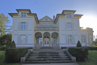 Villa Wertheimber built in 1898 in neo-renaissance style with backlight, staircase, Gustavsgarten,
