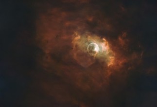 NGC7635, Sharpless 162 or Caldwell 11, Bubble Nebula, Bubble Nebula is an emission nebula and HII