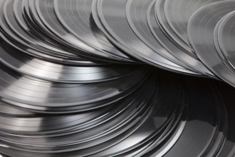 Old vinyl records