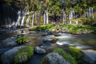 Shiraito Waterfall, long exposure, Fuji-Hakone-Izu National Park, Yamanashi Prefecture, Japan