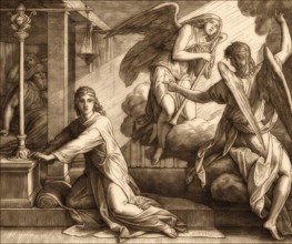 God Calls Samuel, Old Testament, by Julius Schnorr von Carolsfeld