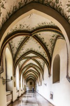 Cloister, Cistercian Abbey of Mogila, 13th century, Nova Huta, Krakow, Poland