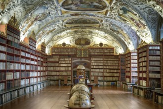 The Srtrahov Library in Prague, Czech Republic, Prague