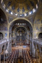 Basilica San Marco, St. Mark's Cathedral, interior view, Venice, San Marco district, Veneto region,