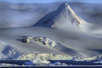 Antarctica, Wedell sea, landscape, snow, ice, mountains, marginal sea