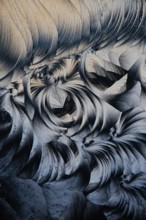 Captivating image showcasing the intricate textures and patterns of Salicylic acid microcrystals