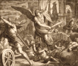 Jerusalem Delivered from Sennacherib, Old Testament, by Julius Schnorr von Carolsfeld