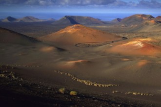 Canary Islands, Lanzarote, Timanfaya National Park, dunes, Spain, Europe, Lanzarote, Canary