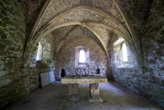 Former Protestant parish church of Abterode, Werra-Meissner district, Hesse, Germany