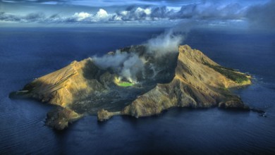 New Zealand, Island, White Island, Geothermal, Gases, Volcanism, New Zealand