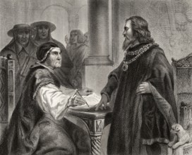 Sigismund of Luxemburg, 1368-1437, Holy Roman Emperor and Antipope John XXIII or Baldassarre Cossa,