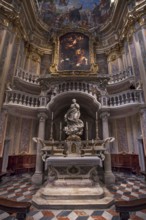 Chancel of the church of San Filippo Neri, built in 1749, Via Lomellini, Genoa, Italy