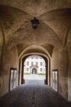 Abbey Castle Corvey in Hoexter, Weserbergland, North Rhine Westphalia, Germany, Europe, Ehemalige