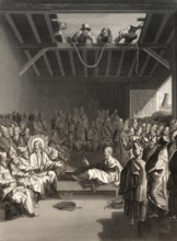 Healing the paralytic at Capernaum, 1853, digitally restored