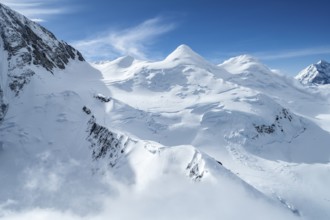 Detail, ice mountains, glacier, aerial view, Alaska Range, Denali National Park, Alaska, USA