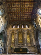 St Davids Cathedral, St Davids, Haverfordwest, Pembrokeshire, Wales, England, UK