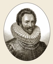 Dudley Carleton, 1st Viscount Dorchester, 1573-1632, an English art collector, diplomat and