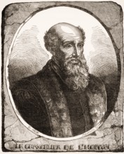 Michel de l'Hôpital or l'Hospital, 1507 – 1573, a French statesman