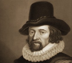 Portrait of Sir Francis Bacon, Baron Baco of Verulam, 1561 - 1626, English lawyer, statesman,