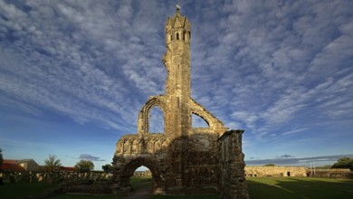 Europe, Scotland, Great Britain, England, landscape, cathedral, St. Andrews
