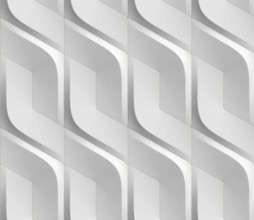 Futuristic 3D Wallpaper of black and green angular shape. High quality seamless texture