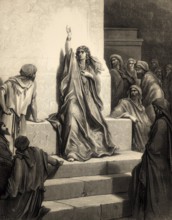 Deborah Praises Jael, Old Testament, Gustave Doré, 1863