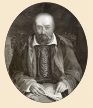 George Buchanan, 1506-1582, schottischer Historiker und humanistischer Gelehrter