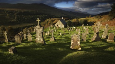 Europe, Scotland, Great Britain, England, landscape, Cille Choirill Church, Roman Catholic Church,