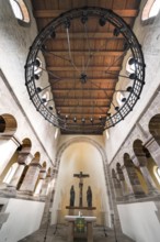 Romanesque basilica Bursfelde Abbey, Hemeln, Hannoversch Münden, Lower Saxony, Germany