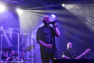 Nick Holmes, singer of Paradise Lost live on Ascension of Europe Tour - Pt 2 at Capitol Hannover on