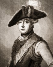 Friedrich Wilhelm Freiherr von Seydlitz, 1721-1773, a Prussian officer, cavalry general