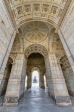 Zwinger Palace, Ceiling of the Semper gallery, Dresden, Saxony, Germany