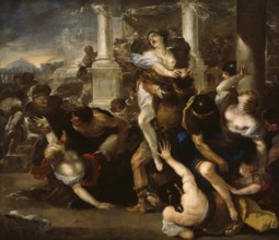 Luca Giordano (b. 18 October 1634, d. 3 January 1705), called Fa Presto, Italian painter and etcher