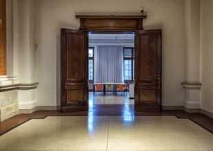 Interior design at the Museum of Communication on Leipziger Straße in Berlin Mitte, Classicism,