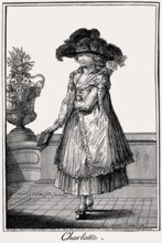 Caricature on the galant style in Germany, 18th century