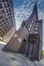 Chilehaus from the outside, Hamburg, Germany